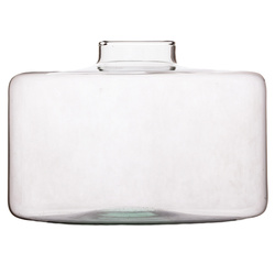 Glass jar vase W-754B H:13cm D:19cm