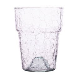 Glass flowerpot DS-3 cracquele H:17cm D:13,5cm