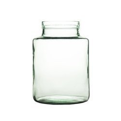 Glass jar vase H:25cm D:17cm WM-P003