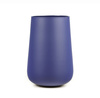 Glass vase WL-111 H:25cm D:15.5cm Blue Matt