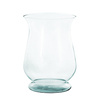 Glass vase W-303C H:27,5cm D:16cm