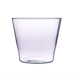 Glass flowerpot W-338 H:11,5cm D:13 cm