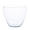 Glass flowerpot W-439 H:14cm D:14,5cm