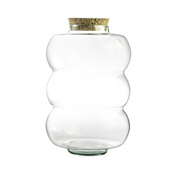 Glass terrarium W-686A + cork H:32cm D:21cm