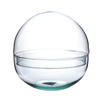 Two piece terrarium glass sphere W-610B+W-611B H:15cm D:15cm