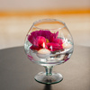 Glass cognac vase KK-2 H:19cm D:16cm SALE