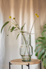 Glass vase W-734 H:29cm D:14cm OUTLET