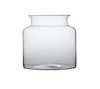 Glass jar vase W-332P5 H:20cm D:15cm 