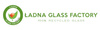 Glass vase candle holder W-757 H:13cm D:13cm
