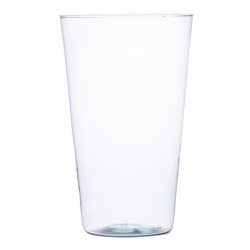 Glass vase W-96A H:30cm D:15cm