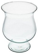 Glass vase W-202 H:20cm D:16cm optic