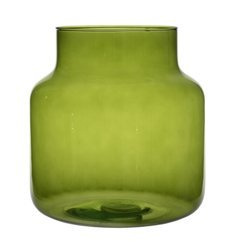 Glass jar vase W-395C H:20cm D:19cm