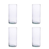 4 pcs Glass WL-86 H:14cm D:6,5cm