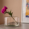 Glass jar vase W-754A H:16cm D:23cm