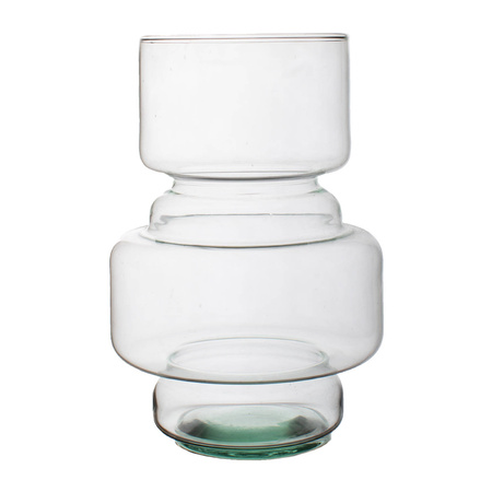 Glass vase W-718 H:25m D:17cm