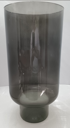Glass flowerpot W-656 H:20cm D:29cm OUTLET