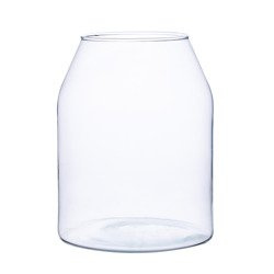 Glass jar vase W-482B H:25cm D:19cm