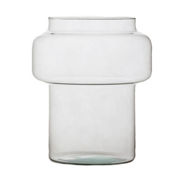 Modern glass vase W-710 H:25cm D:20,5cm