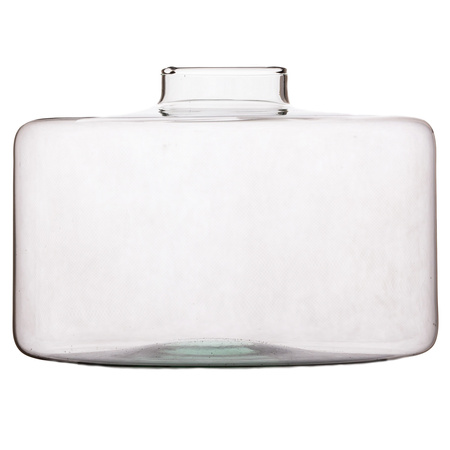 Glass jar vase W-754B H:13cm D:19cm