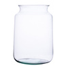 Glass jar vase W-449 H:24cm D:17cm 