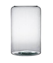 Glass jar vase W-605  H:19cm D:19cm 