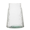 Hammered glass vase W-702A1 H:25cm D:19cm