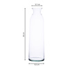 Glass bottle vase W-245B H:30cm D:9,5cm