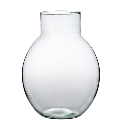 Glass ball vase W-615AH: 32cm D: 20cm