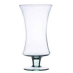 Glass cognac vase W-137 H:25cm D:14cm
