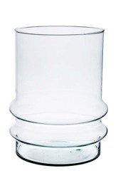 Glass vase W-460 H:23cm