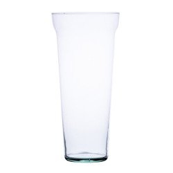 Glass vase W-294 H:27cm D:13cm