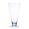 Stemmed glass vase W-145 H:25cm D:14cm