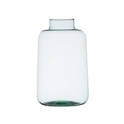 Glass jar vase W-629 H:30cm D:18,5cm