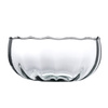 Glass salad bowl W-698A opt H:10cm D:22cm