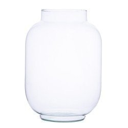 Glass jar vase W-261 H:34cm D:24cm
