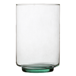 Glass candle holder W-797 H:19,5cm D:13cm