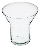 Glass vase W-233A H:13,9cm D:15,0cm