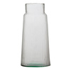 Grooved glass vase W-702B2 H:30cm D:14,5cm