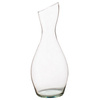 Glass vase  W-168 slant H:31,5cm D:12,5cm