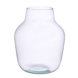 Glass jar vase W-456A2 H:21cm D:17cm