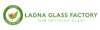 Glass jar vase H:32cm D:14cm W-332N3 SALE