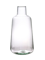 Glass bottle vase W-720 H:38cm D:20cm