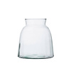 Glass vase WL-126A optic 16cm D:14,7cm