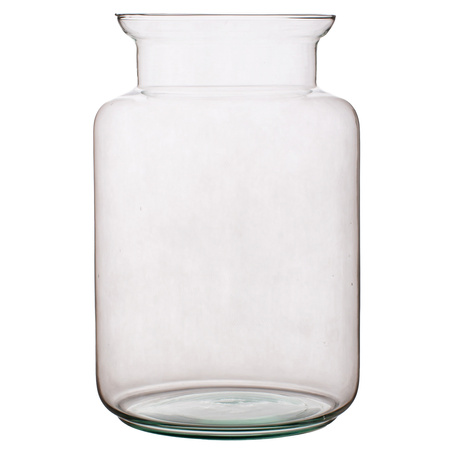Glass jar vase H:25cm D:17cm W-332S1