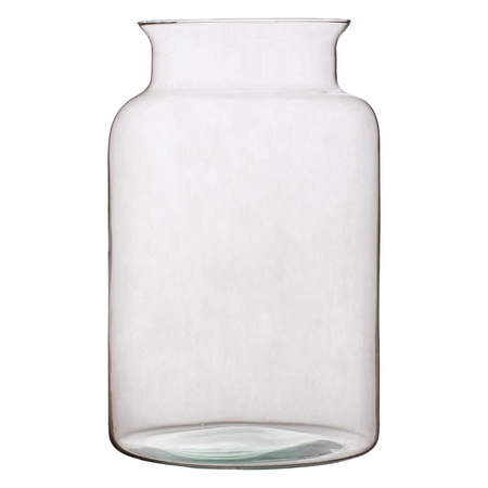 Glass jar vase W-332J H:30cm D:19cm