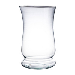 Glass hurricane vase 256F H:20,5cm D:13cm