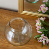 Glass ball vase W-487A H:20cm D:19cm