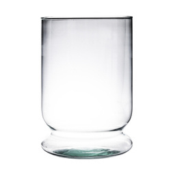 Glass vase W-182C H:25cm D:17cm