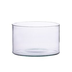 Glass cylinder bowl H:10cm D:15cm M-2