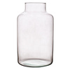 Glass jar vase W-395K1 H:25cm D:14,5cm